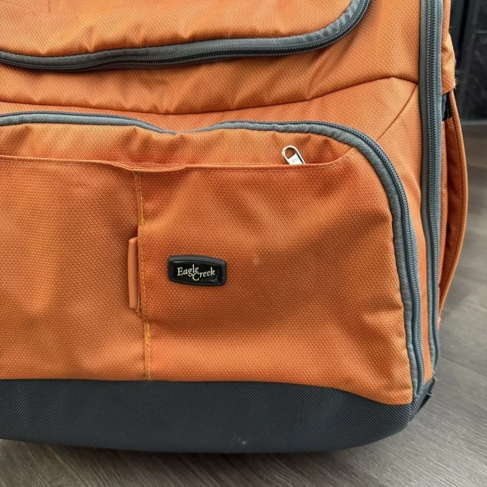 Eagle‎ Creak HC2 Hovercraft Carry-on Roller Luggage Wheeled Tote Orange